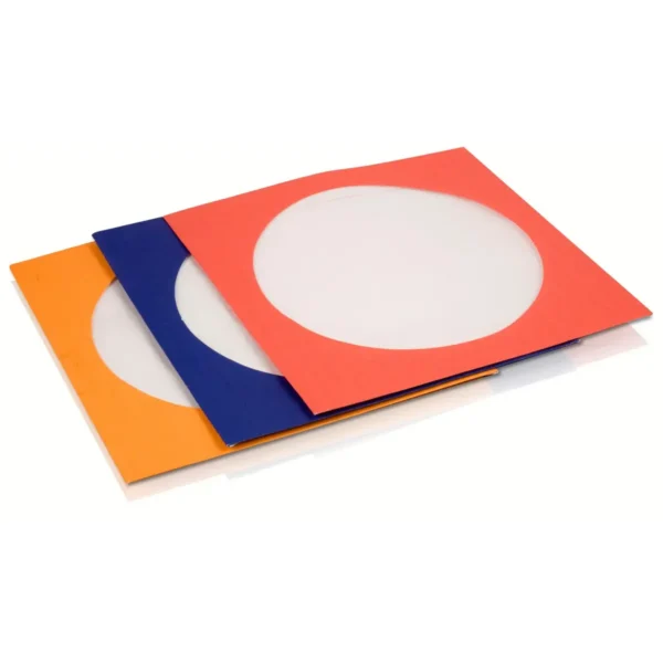 Philips STO3520W Multi-colored CD and DVD paper sleeves
