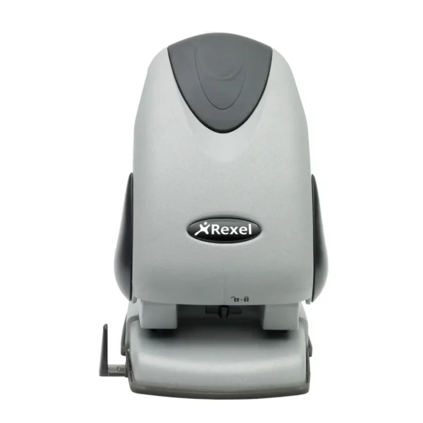 Rexel Hole Punch Precision 265 2 Hole 65 Sheet Silver/Black