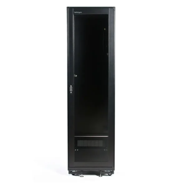 StarTech.com 41U Rack Enclosure Server Cabinet – 32.3 in. Deep – Built-in Fans