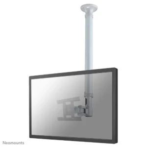 Neomounts FPMA-C100SILVER Monitor/TV mount ceiling 10-30″ – h 79-129 cm