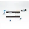 ATEN KH1516Ai KVM switch Rack mounting Black