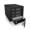 ICY BOX IB-554SSK 3x 5.25″ Storage drive tray Black