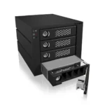 ICY BOX IB-554SSK 3x 5.25″ Storage drive tray Black