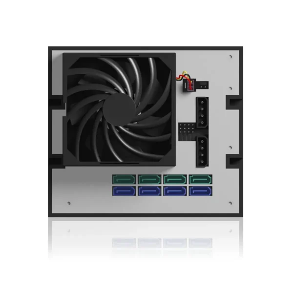 ICY BOX IB-554SSK 3x 5.25″ Storage drive tray Black