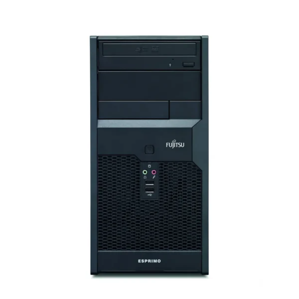 Fujitsu ESPRIMO P2560 Intel® Core™2 Duo E7500 2 GB DDR3-SDRAM 320 GB Intel® GMA 4500M Windows 7 Professional Micro Tower PC Black