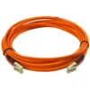 StarTech.com 5m Fiber Optic Cable – Multimode Duplex 50/125 – LSZH Fiber Jumper Cord – LC/LC