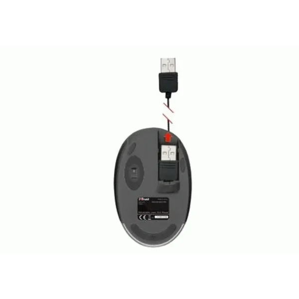 Trust Retractable Optical Mini MI-2850Sp mouse USB Type-A