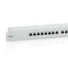 Equip 16-Port Cat.6 Shielded Patch Panel, Light Grey