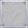 InLine Fan grid aluminium filter, 92x92mm