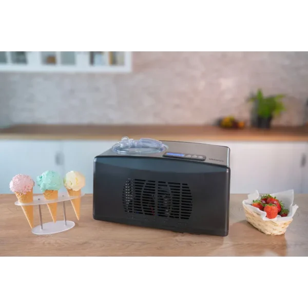 Unold 48806 ice cream maker Compressor ice cream maker 1.5 L 150 W Black, Stainless steel