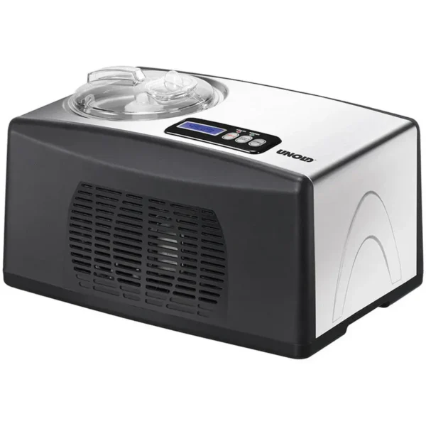 Unold 48806 ice cream maker Compressor ice cream maker 1.5 L 150 W Black, Stainless steel