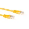 ACT Yellow 20 meter U/UTP CAT6 patch cable with RJ45 connectors