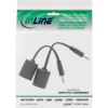 InLine 3.5mm Audio over LAN / Ethernet / RJ45 Cable max. 50m complete set