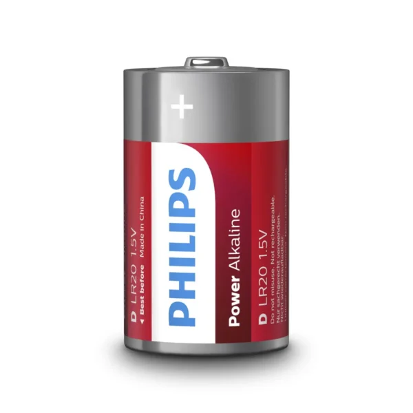 Philips Power Alkaline Battery LR20P2B/10