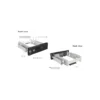 ICY BOX IB-168SK-B 13.3 cm (5.25″) Carrier panel Black