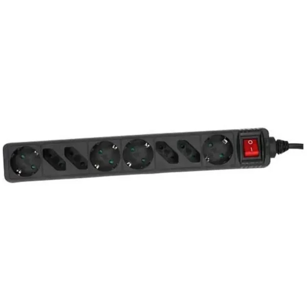 InLine 16483S surge protector Black 8 AC outlet(s) 230 V 3 m