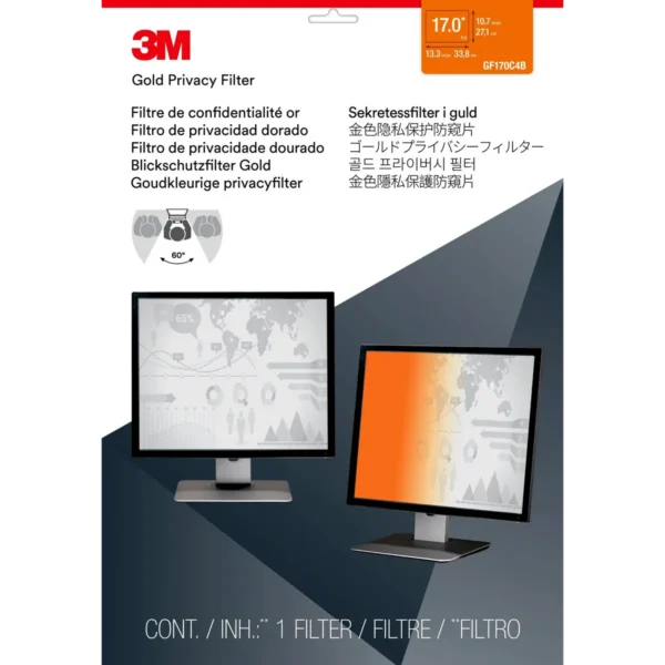 3M Gold Privacy Filter for 17″ Standard Monitor