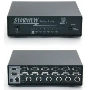 Neomounts SV621 KVM switch Rack mounting Black