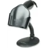 Manhattan Handheld Barcode Scanner Stand, Gooseneck with base, suitable for table mount or wall mountable, Black, Lifetime Warranty