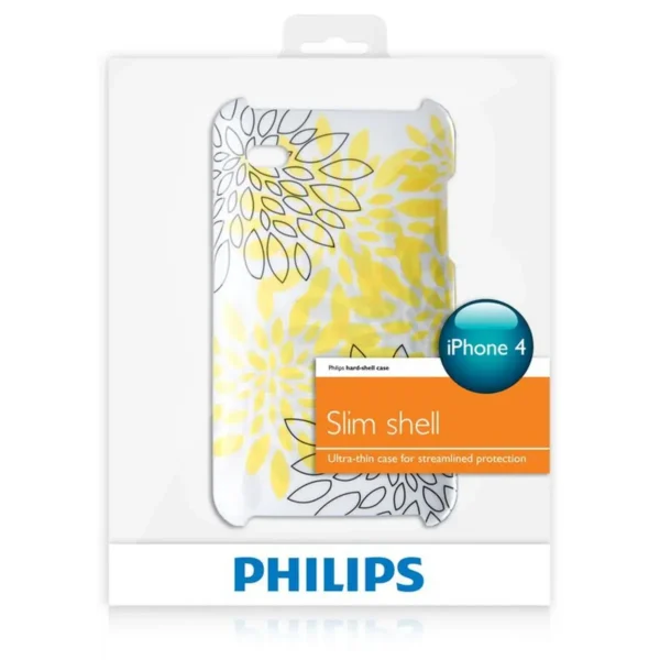 Philips DLM1371/17 mobile phone case Cover Black, White, Yellow