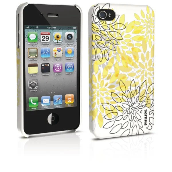 Philips DLM1371/17 mobile phone case Cover Black, White, Yellow