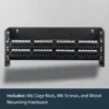 StarTech.com 4U 19in Hinged Wall Mounting Bracket for Patch Panels