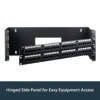 StarTech.com 4U 19in Hinged Wall Mounting Bracket for Patch Panels