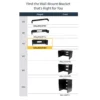 StarTech.com 4U 19in Hinged Wall Mounting Bracket for Patch Panels
