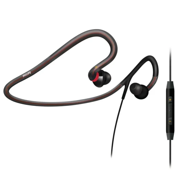 Philips SHQ4017/28 headphones/headset Wired Neck-band Black, Red