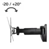 Hama 00096039 TV mount/stand 106.7 cm (42″) Black