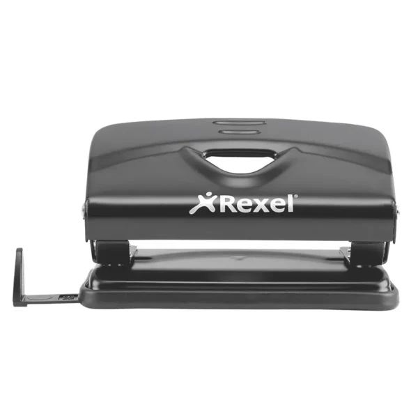 Rexel V210 2 Hole Metal Punch Black