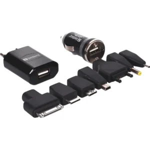 Sandberg Charge Kit AC+Car 1A