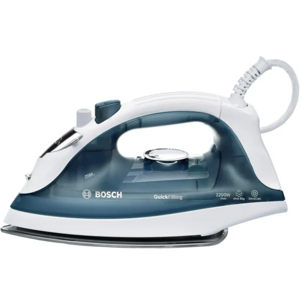 Bosch TDA2365 iron Steam iron Palladium soleplate 2200 W Blue, White