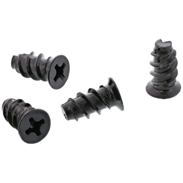 InLine Fan Screws 5.0×10.0mm black 50 pcs.