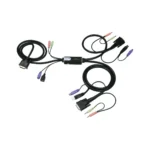 ATEN 2-Port Hybrid™ DVI KVM switch Black