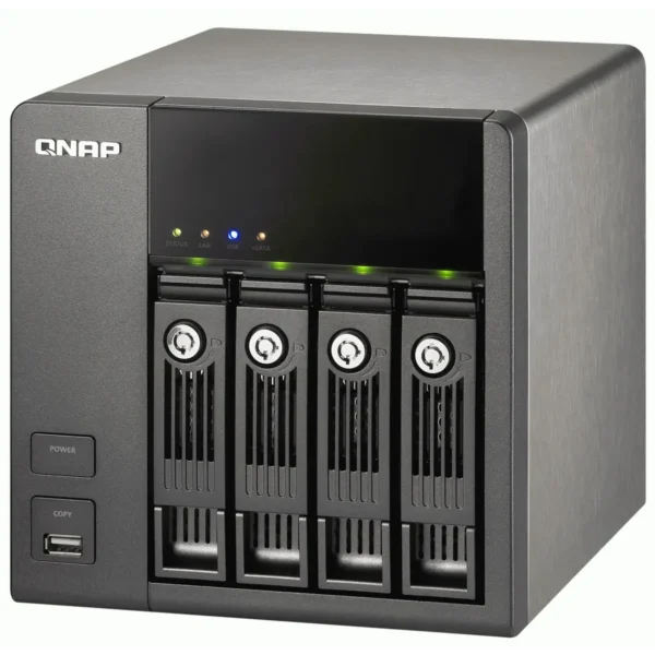 QNAP TS-410 Turbo NAS Tower 0.25 GB DDR2 4 TB