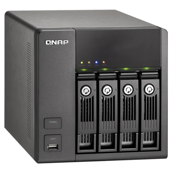 QNAP TS-410 Turbo NAS Tower 0.25 GB DDR2 4 TB