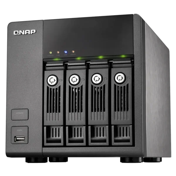 QNAP TS-410 Turbo NAS Tower 0.25 GB DDR2 4 TB