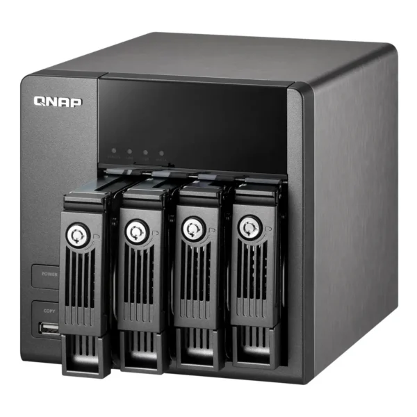QNAP TS-410 Turbo NAS Tower 0.25 GB DDR2 4 TB