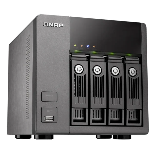QNAP TS-410 Turbo NAS Tower 0.25 GB DDR2 4 TB