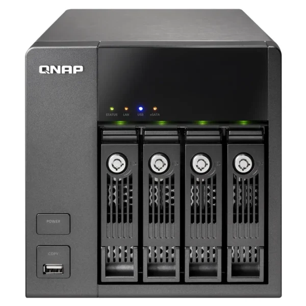 QNAP TS-410 Turbo NAS Tower 0.25 GB DDR2 4 TB