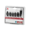 Trust USB Charge Tip Pack USB cable Black