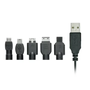 Trust USB Charge Tip Pack USB cable Black