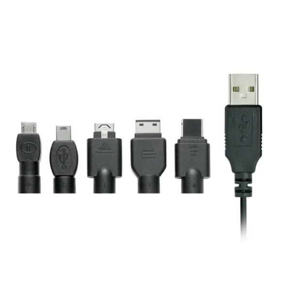 Trust USB Charge Tip Pack USB cable Black