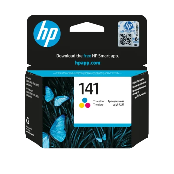 HP 141 Tri-color Original Ink Cartridge