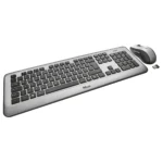 Trust Silhouette keyboard Mouse included USB Grey