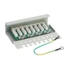 InLine Patch Panel Cat.6 8 Port for desktop grey RAL7035
