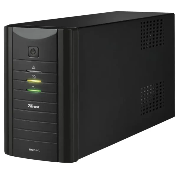 Trust Oxxtron uninterruptible power supply (UPS) 0.8 kVA 2 AC outlet(s)