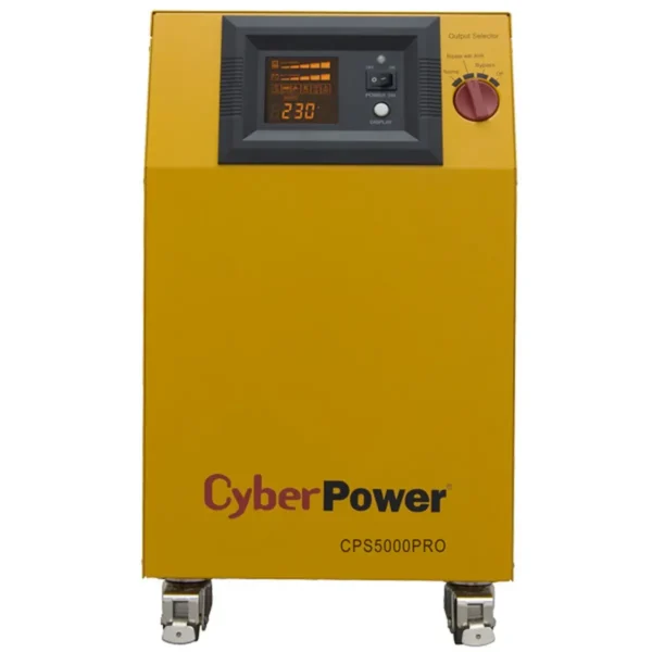 CyberPower CPS5000PRO uninterruptible power supply (UPS) Double-conversion (Online) 5 kVA 3500 W 3 AC outlet(s)
