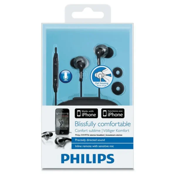 Philips SHH9756/28 headphones/headset Wired In-ear Black, Silver